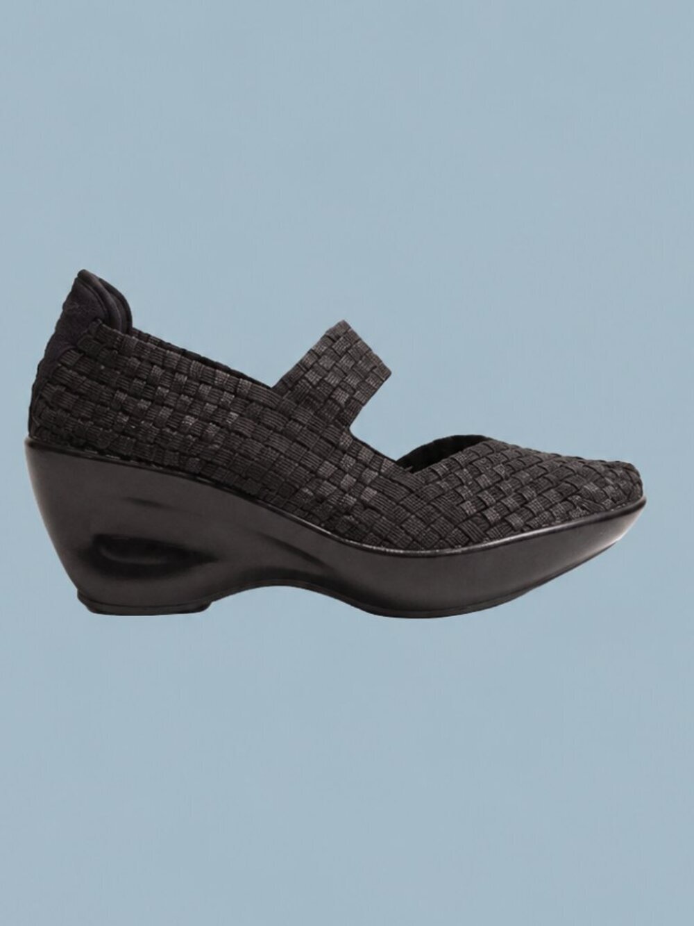 NWB CC Resorts Black Erin Wedge - EU 38/ 7.5-8 US